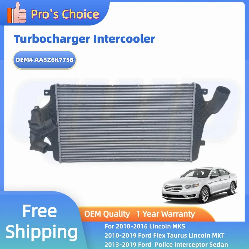 Enfriador de aire de carga intercooler turbo FO3012122 para Ford Flex Taurus Lincoln MKT Foto 1 de 4