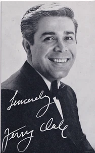 Jerry Vale Arcade Card  Billboard Vintage 1960's Era - Great Shape! - Picture 1 of 1