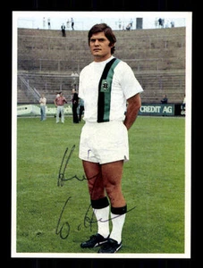 Heinz Wittmann Borussia Mönchengladbach Bergmann Sammelbild 1972 Original Sign - Picture 1 of 2