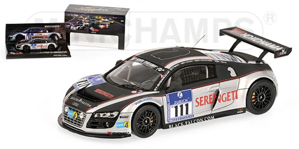 Minichamps 437101911 AUDI R8 LMS MEHTA WILSON 24H NURBURGRING 2010 scale 1:43 - Image 1 of 1