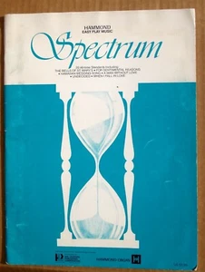 Hammond Spectrum Easy-Play Organ Music Book All Time Standards Vtg 1975 20 Songs - Picture 1 of 3