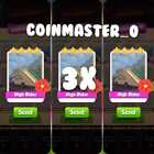 3x highrider cards airport set:-coinmaster cards