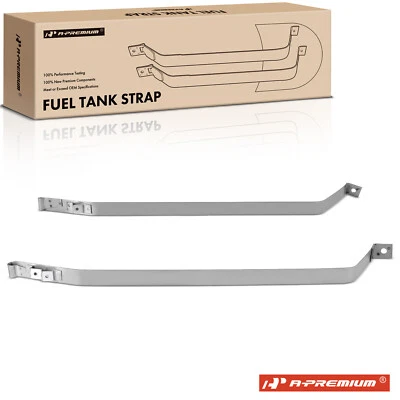 2x correas de acero para tanque de combustible para Toyota Corolla 1988 1989 1990-1992 sedán vagón tracción delantera Foto 1 de 4