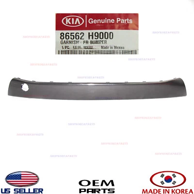 Genuine Center Front Bumper Trim Moulding ⭐OEM⭐ KIA RIO 2018-2020 86562H9000 - Image 1 of 3