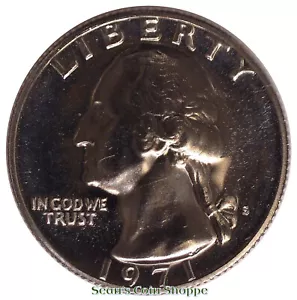 1971 S Washington Quarter 25C Beautiful Gem Proof San Francisco Free Shipping! - Picture 1 of 2