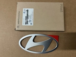 Genuine Front Bumber Emblem Elantra Sedan 2024-2025 Front H Logo Mark Hyundai - Bild 1 von 4