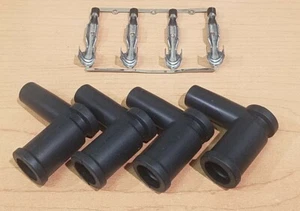 Bota y terminal para bobinas GM LS1 LS2 LS3 LS4 LS6 LS7 (paquete 4 - 90 grados) - Imagen 1 de 9