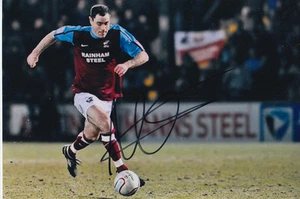 SCUNTHORPE UNITED HAND SIGNED ANDY HUGHES 6X4 PHOTO 3. - Picture 1 of 1