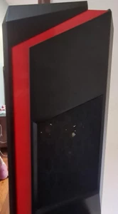 CiT F3 F3 Micro-ATX PC Gaming Case - Black/Red - Picture 1 of 3