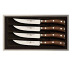 Wusthof Blackwood Ikon 4 Piece Steak Knife Set #9706