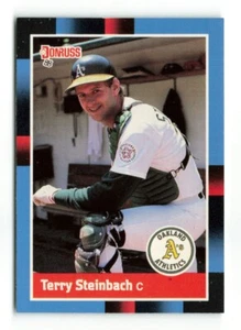 1988 Donruss - #158 Terry Steinbach - Picture 1 of 2