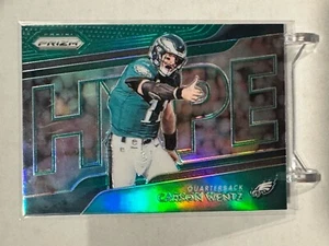 Carson Wentz 2018 Panini Prizm Hype Silver Prizms #12 Philadelphia Eagles - Bild 1 von 2