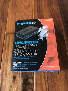 NEU versiegelt Magic Jack Go unbegrenzt Orts- & Ferngespräche USA & Kanada - Bild 1 von 3