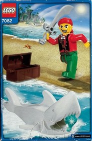 LEGO 4 Juniors: Cannonball Jimmy and Shark (7082)