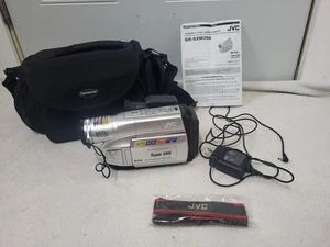 JVC GR-SXM250U Compact Handheld VHS Camcorder Video Camera - Bundle - Working - Picture 1 of 15