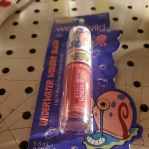 NEW NICKELODEON SpongeBob Wet N Wild Underwater Wonder Liquid Blush “Snailed It" - Picture 1 of 2