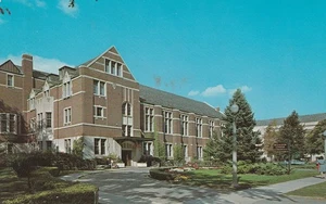 The University of Michigan Legion South entrance Ann Arber Michigon postcard - Picture 1 of 2