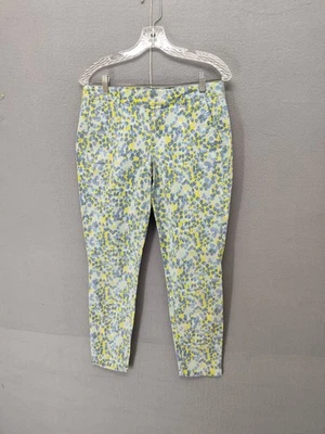 Mini Pantalones KHAKI By Gap Mujer Ajustados 04 Multicolor Patrón de Lunares Tiro Bajo Foto 1 de 4