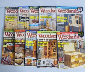 Australian Woodsmith Magazine Bulk x10 Issues 151-160, Woodwork, Woodturning Lot - Picture 1 of 15
