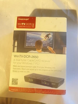 Hauppauge WINTV-DCR-2650 Dual Tuner Cablecard Receiver for Windows Media - Image 1 of 4