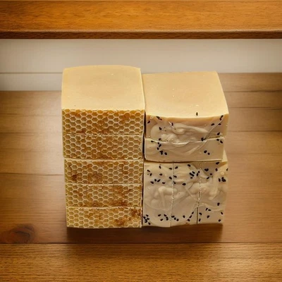 Golden Ginger Spice Soap with Shea Butter and Goat Milk - Image 1 of 4