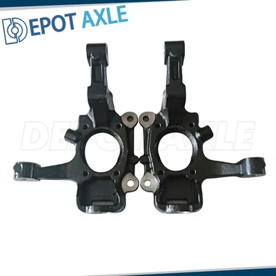Pair Front Driver Passenger Steering Knuckles for Chrysler 200 Dodge Avenger New - Image 1 of 4