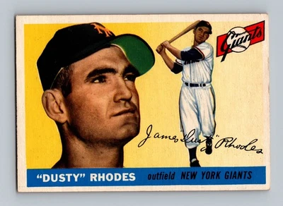 1955 Topps - Dusty Rhodes #1 EX-EXMT - Image 1 of 2