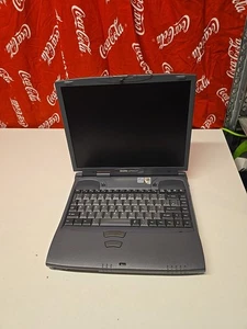 Vintage Toshiba Satelite 4090XCDT laptop Untested NO Charger SPARES REPAIR ONLY - Picture 1 of 15