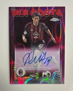Rui Costa 2024-25 Topps Chrome UCC Magenta Auto /75 - AC Milan - Bild 1 von 2