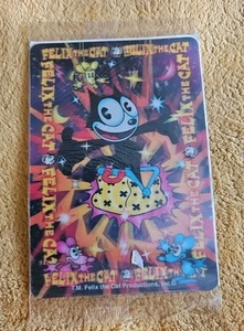 Felix die Katze holografisches Mini Poster Wendy's Vintage 1996 6"x 8" versiegelt - Bild 1 von 5