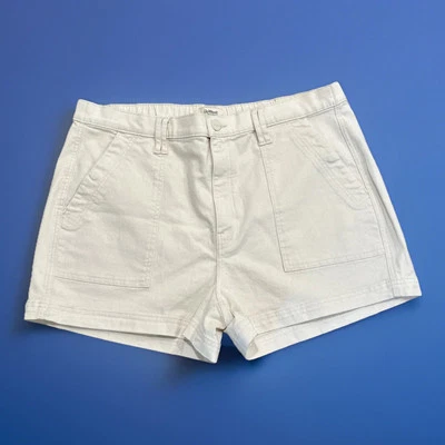 Шорты женские Upwest XL Chino высокая посадка цвет слоновой кости - Изображение 1 из 4