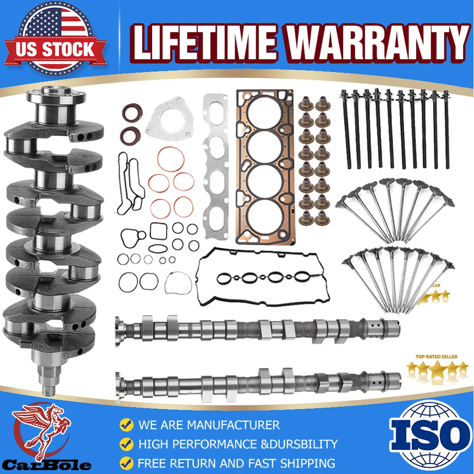 Crankshaft+Intake+Exhaust Camshaft+Head Gasket Kit For Chevrolet Cruze Trax 1.8L - Image 1 of 4