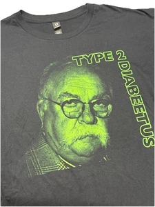 Methsyndicate Men’s T Shirt XXL Black Type 2 Diabeetus O Negative Tee - Picture 1 of 6