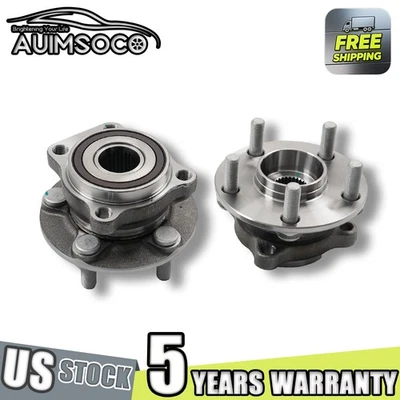 Conjunto de rolamento de cubo de roda dianteira para 2005-2014 Subaru Legacy Outback -2 peças - Imagem 1 de 4