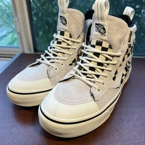 Vans Unisex Women’s Size 9 (Men’s 7.5) Sk8 Hi MTE 2 Checkerboard Shoes 507698 - Picture 1 of 15
