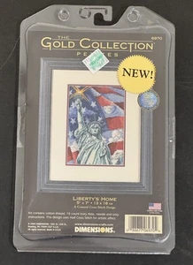 Dimensions Gold Collection Petites Liberty's Home Counted Cross Stitch Kit #6970 - Picture 1 of 4
