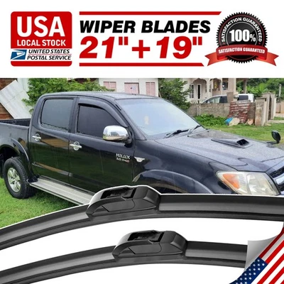 Limpiaparabrisas delantero de 21" y 19" calidad OEM PARA Toyota MR2 Spyder 2000-05 Foto 1 de 4