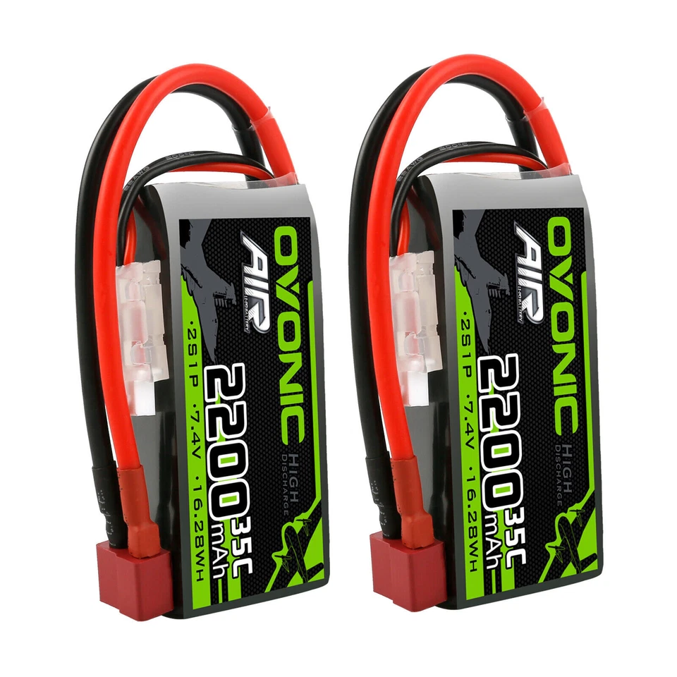 Ovonic 2200mAh LiPo Battery - 2 Pack