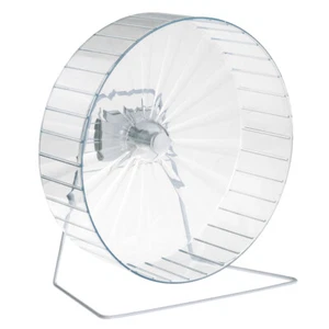 Hamster Rodent Excercise Wheel Ferplast Cage Accessories with Metal Stand Large - Picture 1 of 3
