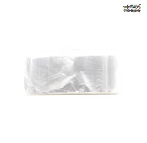 100 Minimates 2mm Storage Zip Lock Bags 2" x 3" for regular size figures  - Picture 1 of 1