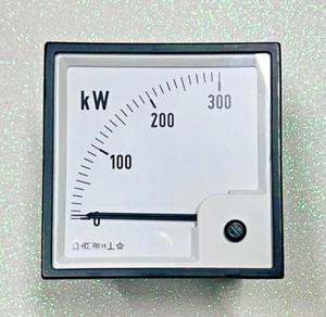 DEIF WQ96-X WATT METER WQ-96 0-300kW - Picture 1 of 6