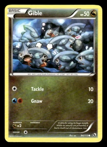 Pokemon - Gible - 94/113 - Common - Legendäre Schätze - NM - Bild 1 von 2