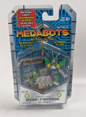 2001 Hasbro Medabots Warbandit Action Figure Robot Carded - Image 1 of 3