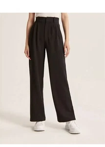 Daisy Grace Women's High Rise Straight Leg Casual Full Trouser Pants Size Med - Picture 1 of 9