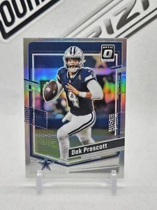 DAK Prescott 2023 Panini Optic #46 Silver Holo Prizm SP Cowboys QB  - Bild 1 von 2