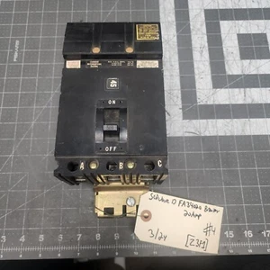 Square D FA34020 20 Amp 600V I-Line Breaker [Z3F1] #4 - Picture 1 of 11