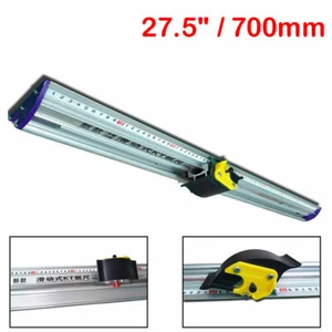 27.5" 700mm Manual Sliding KT Board Paper Trimmer Photo PVC PET Cutting Ruler - Picture 1 of 11
