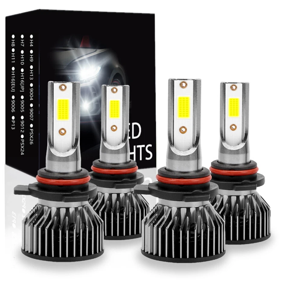 9005 + 9006 LED Headlight Bulb Hi / Low Beam for Freightliner Columbia 2000-2017 - Image 1 of 4
