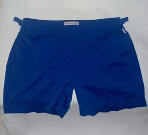 Orlebar Brown OB Classic Bulldog Board Short Royal Blue Size 38 Mens Swim Trunks - Picture 1 of 7