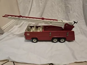 Vintage 1970’s Tonka Metal Fire Truck with Swivel & Extension Ladder USA - Picture 1 of 10